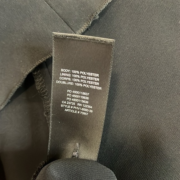 Aritzia Babaton Hamptons Black Open Back Midi Dress Size 4 - Picture 9 of 9